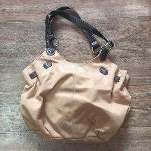 St. John’s Bay suede shoulder bag